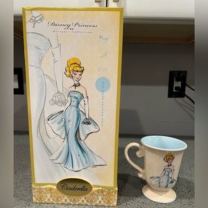 Disney Princess Designer Collection Cinderella with Matching Exclusive Mug
